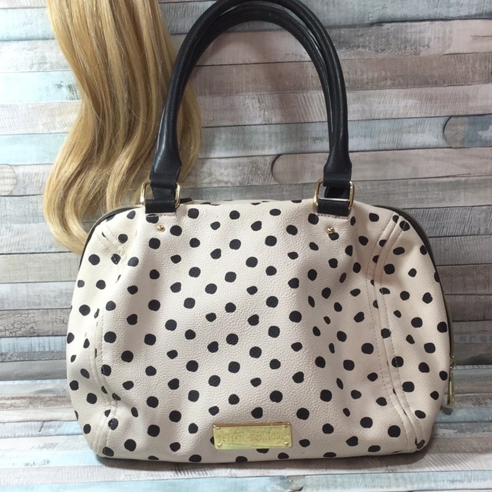 Betsey Johnson polka dot bag